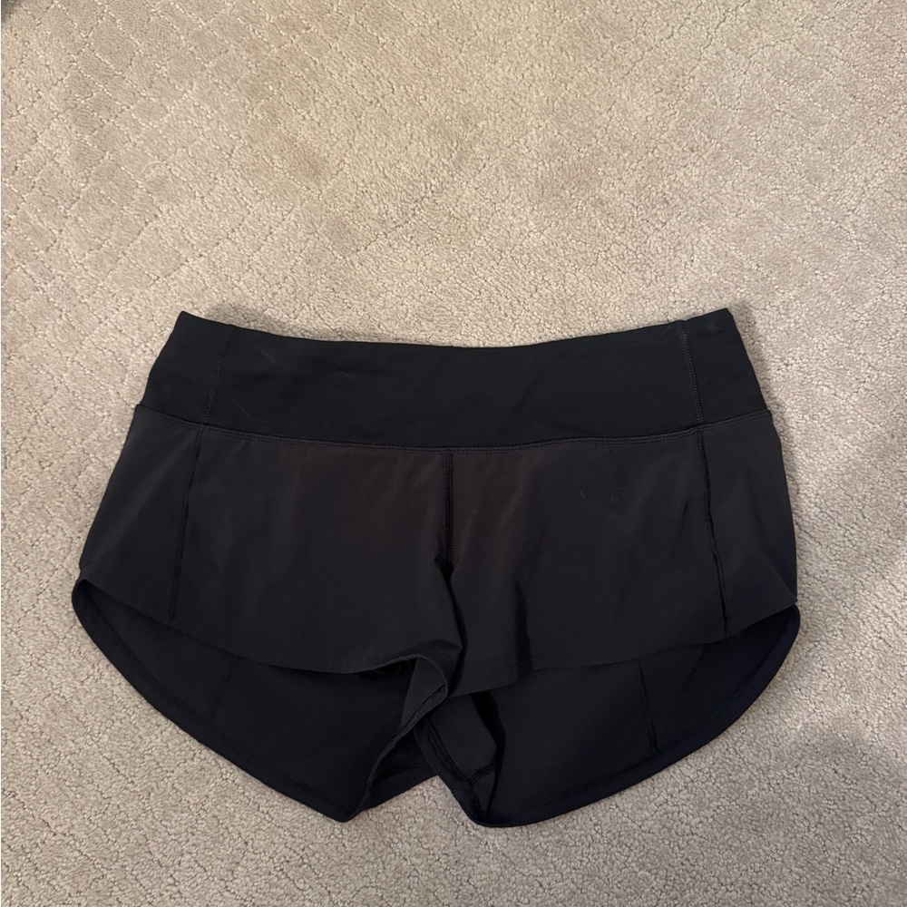 Lululemon Women's Black Athletic Shorts